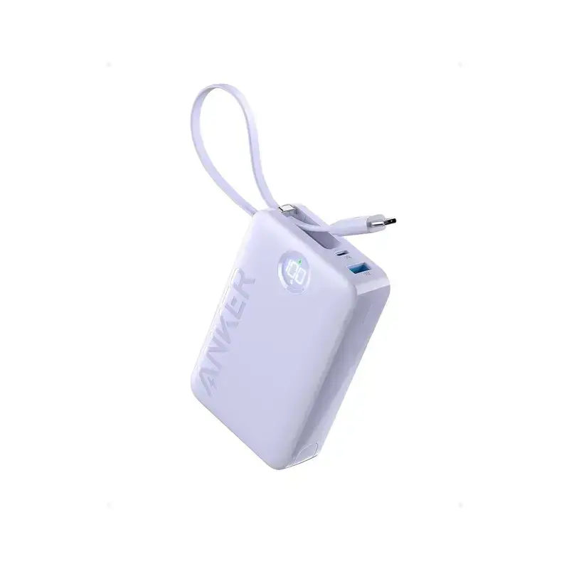 Anker 335 powercore 22.5w, usb-c cable) A1647 Purple